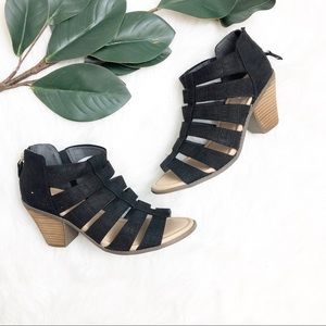 Dr.Scholl’s | Women’s Black Chaser Heeled Sandal